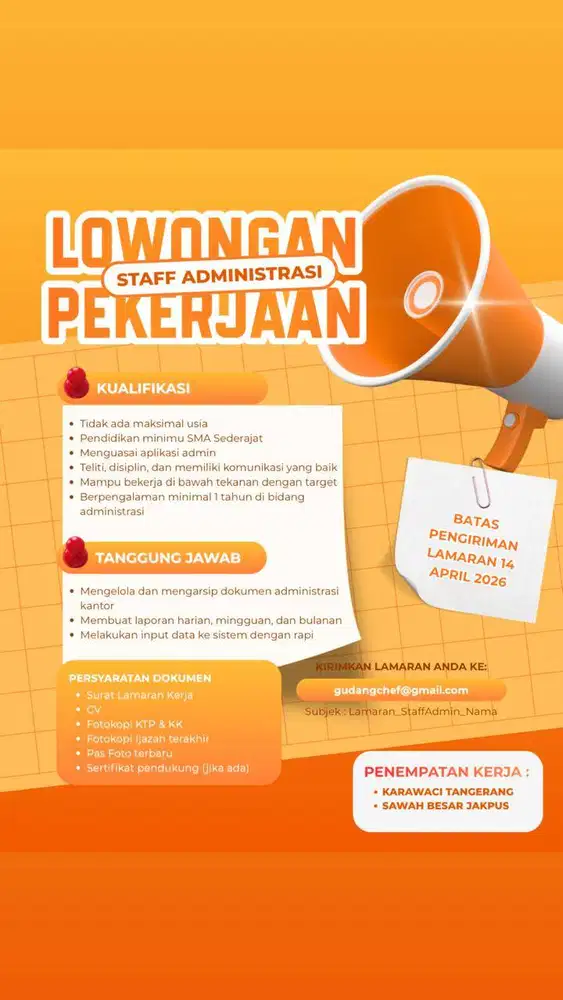 Lowongan Kerja Tangerang Dan Jakarta
