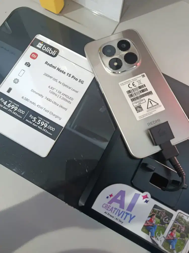 Redmi Note 15 Pro 5G bisa cicilan tanpa cc