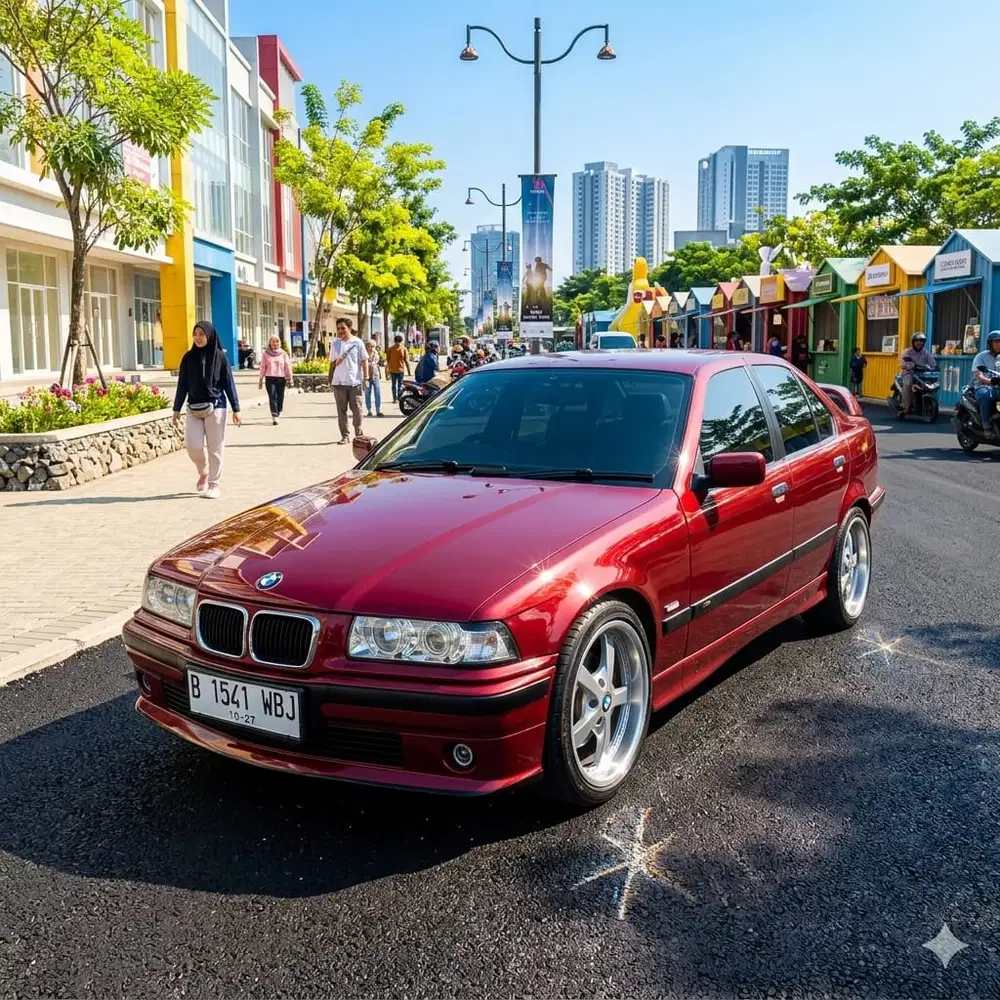 BMW 323i 1998 Bensin