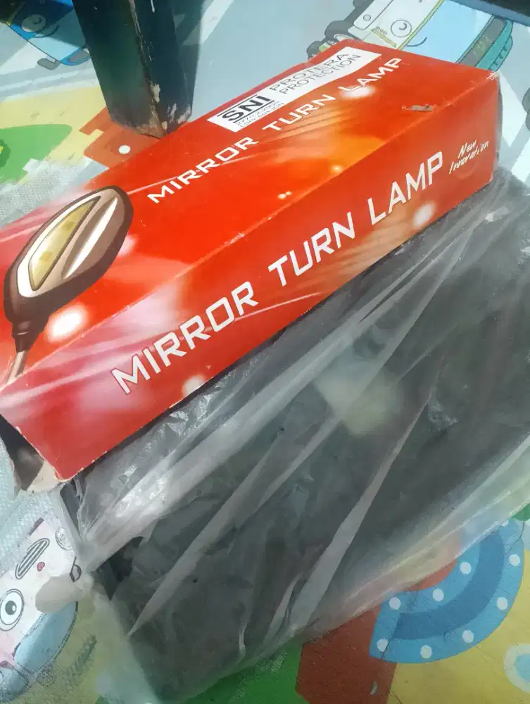 Spion motor elektrik dan holder plat motor