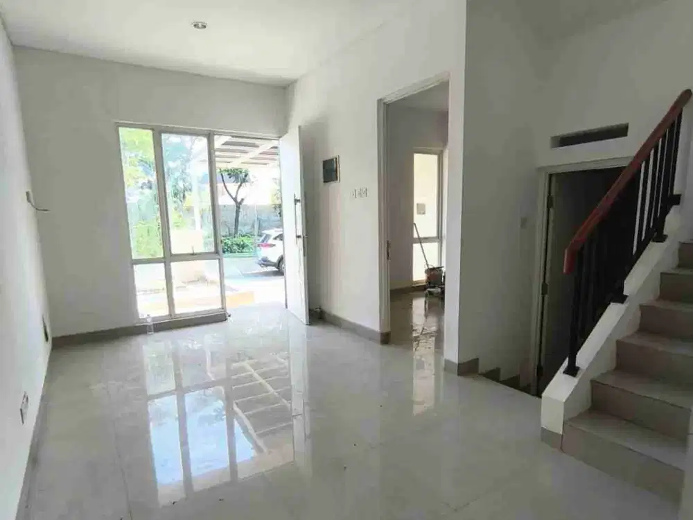 rumah 2 lantai jual cepat di cluster samata harapan indah 2 bekasi