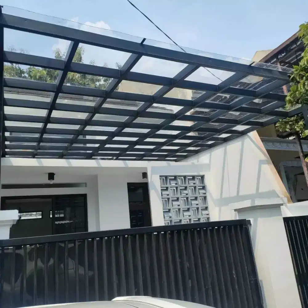 Canopy atap kaca