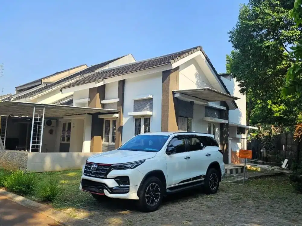 siap huni rumah cluster neo catalonia, bsd nusa loka