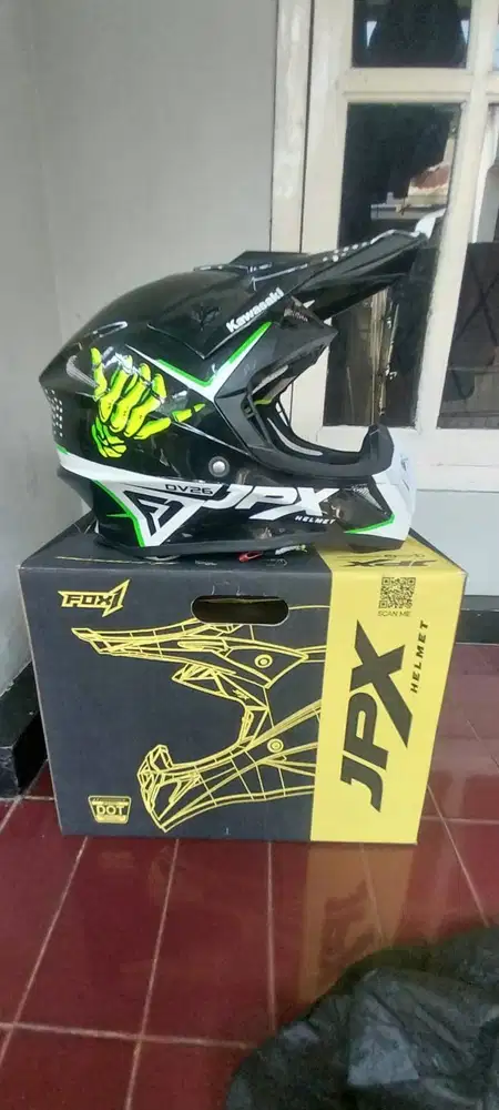 WTS Helm Trail JPX DV26 Kawasaki Diva Ismayana Edition Size XL