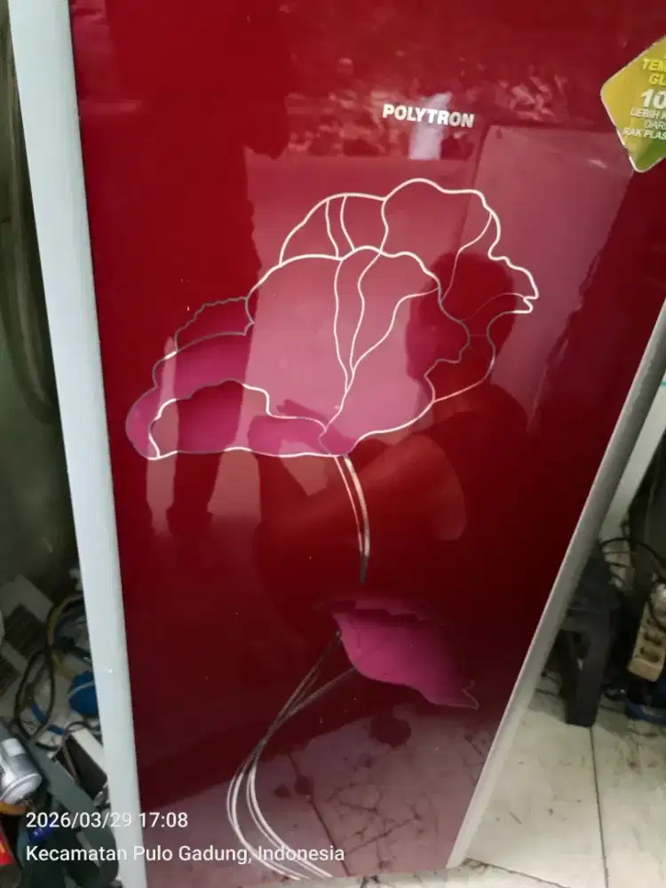 Kulkas folitron siap pakai normal tinggal colok