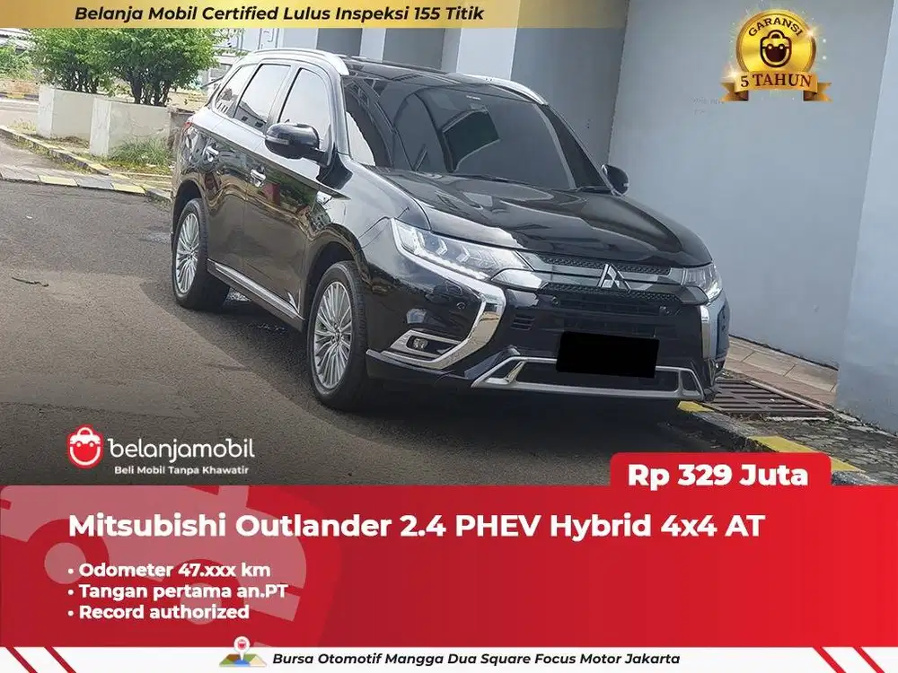 [ 4x4 ] Mitsubishi Outlander 2.4 PHEV Hybrid AWD AT 2019 2020
