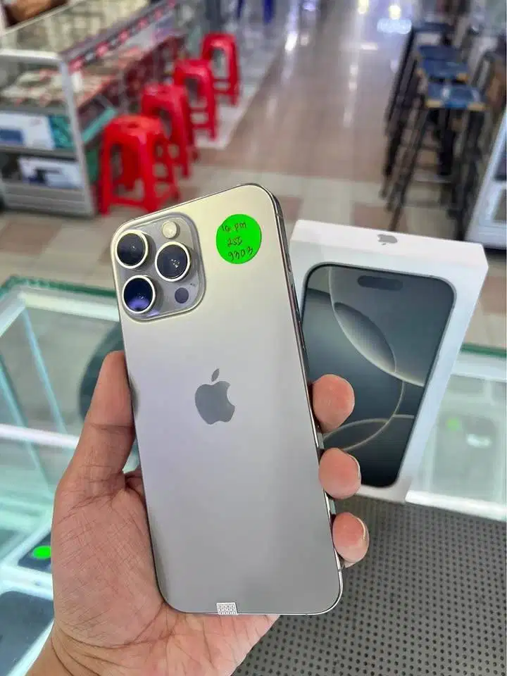 Iphone 16 Promax 256 IBOX (Natural Titanium) Mulus Fullset Jossjiss Is
