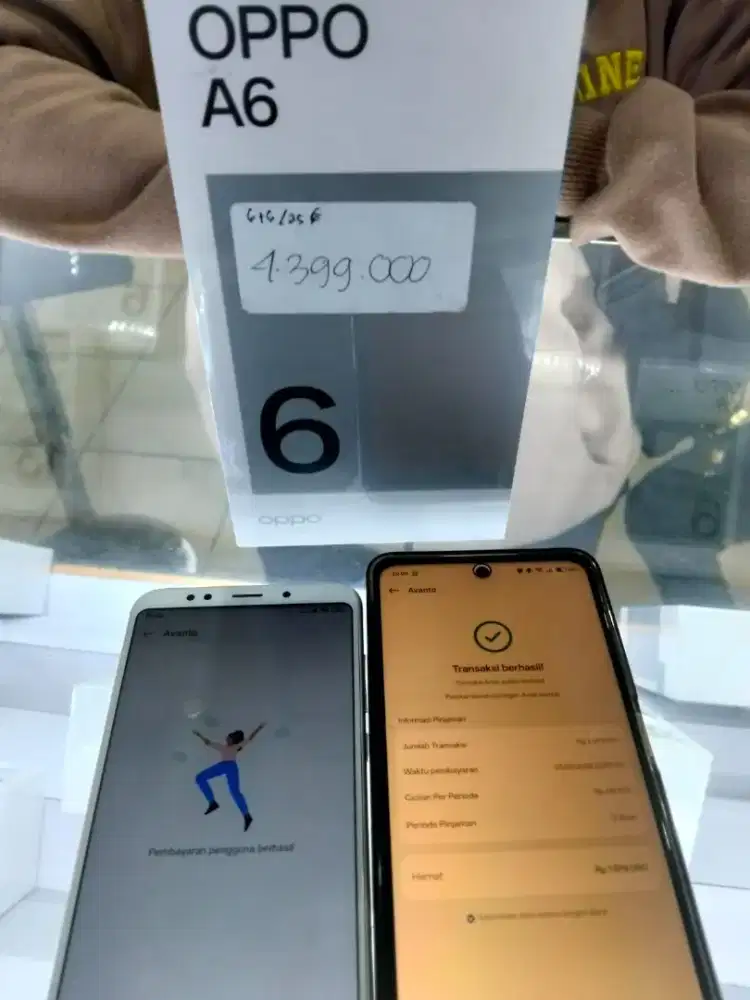 MONGGO GAIS READY OPPO A6 Kredit dan Cash bisa