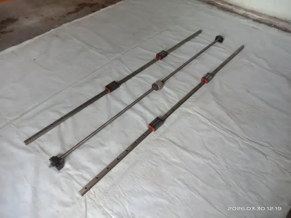CNC Linear Rail + ball screw, komplet, 2 set