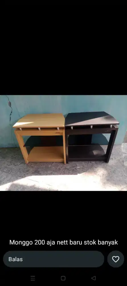 meja tv dan lemari rak tv serbaguna