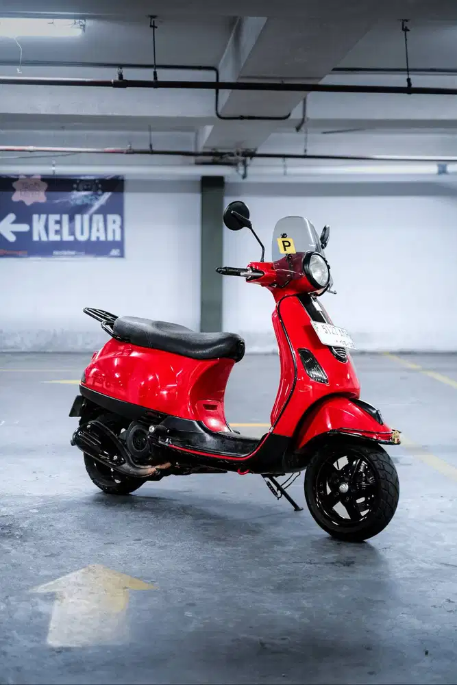JUAL VESPA MATIC BEKAS/SECOND LX 3VIE  2013 MURAH BERGARANSI