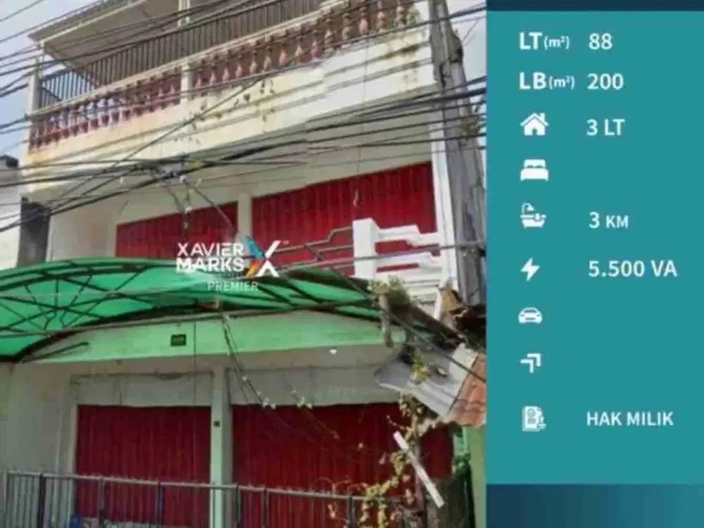 DISEWAKAN RUKO STRATEGIS DI NOL JALAN RAYA MT. HARYONO, DINOYO MALANG