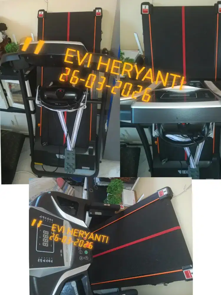 Dijual treadmill pemakaian baru 4 bulan ,rencana mau pindah kontrakan