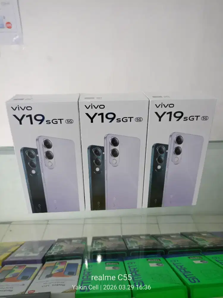 Vivo Y19S GT 5G 8/256 GB NFC Dimensity 6300 5G Garansi Resmi