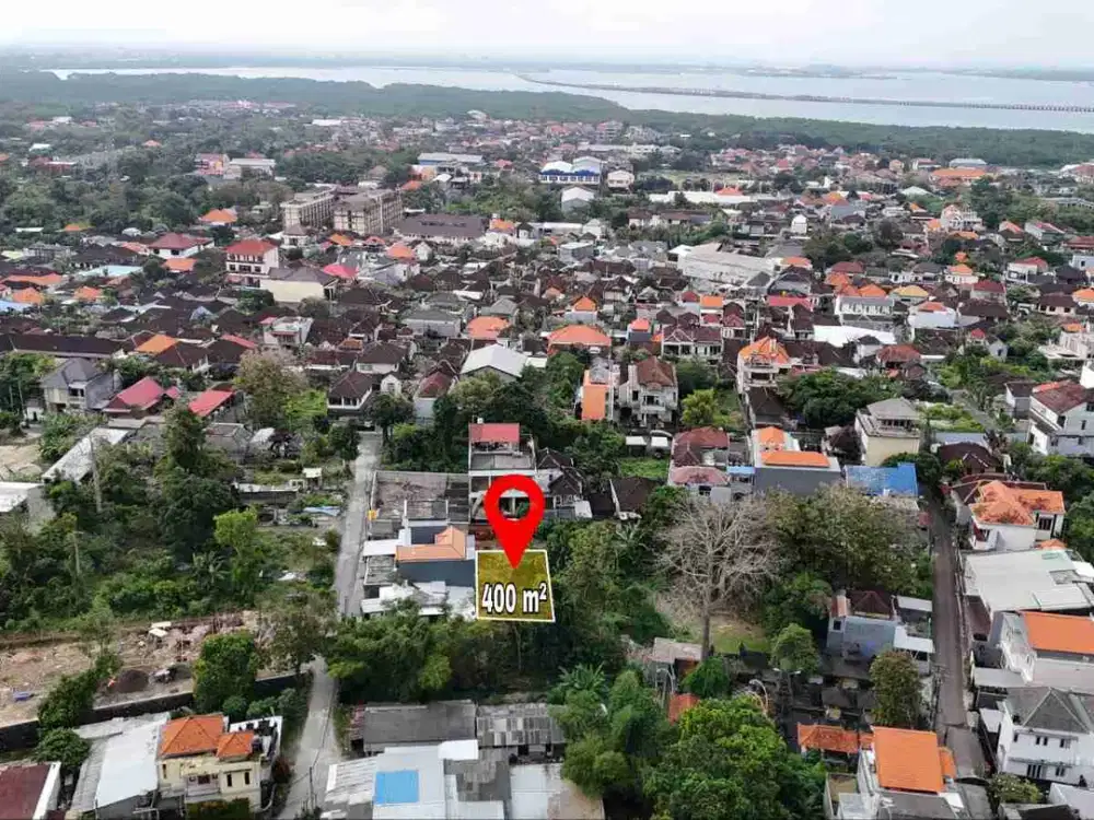 Tanah Plot Kecil Taman Griya Jimbaran Bawah Bali