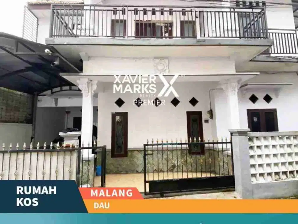 Dijual Rumah Kost Aktif 21 KT Full Penghuni Dekat Kampus UMM di Dau Malang