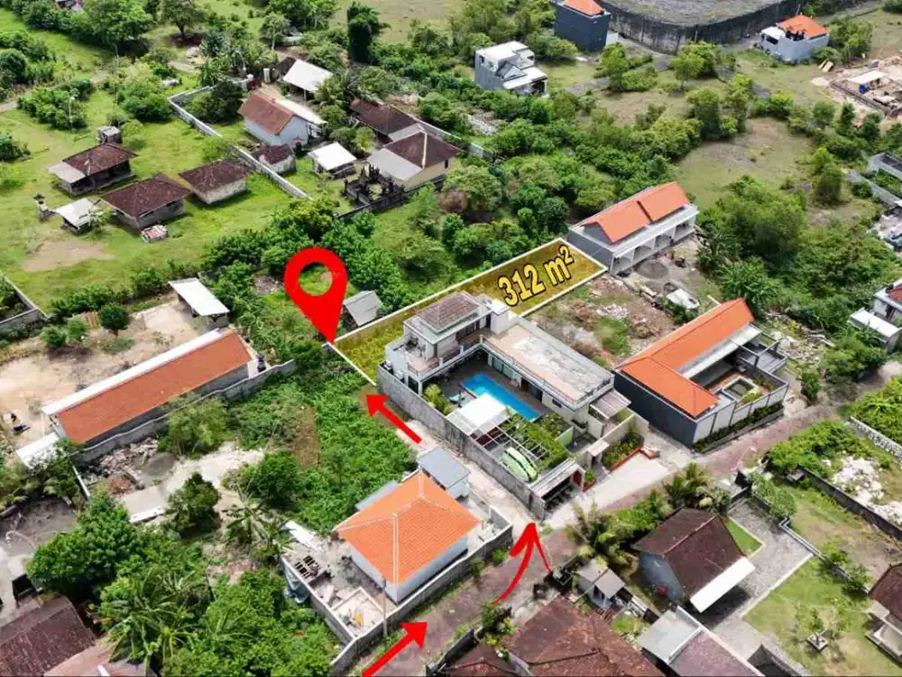 Tanah Plot Kecil Link Villa Gayang Sari Kutuh Bali
