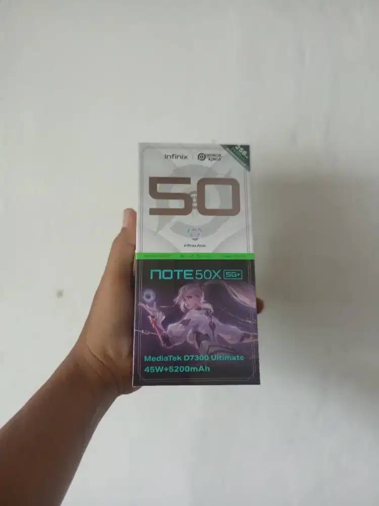 Fast respon WA Infinix Note 50x 5G 8+8/256 Garansi resmi 1thn