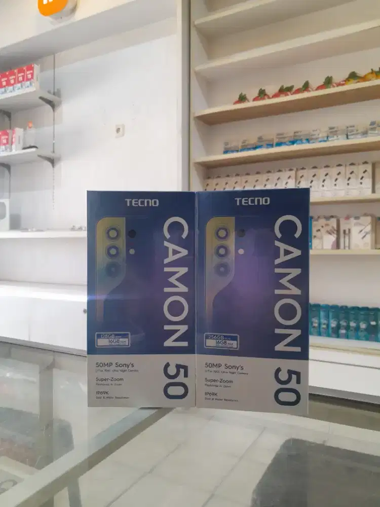 Tecno camon 50 8/256 Promo+ bonus cash & credit garansi resmi 100%