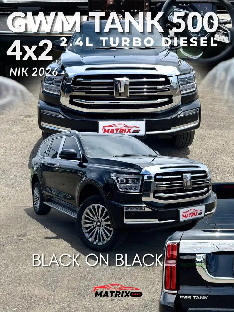 GWM TANK 500 4x2 2.4L turbo diesel! GWM ! TANK 500!mobil gwm tank 500
