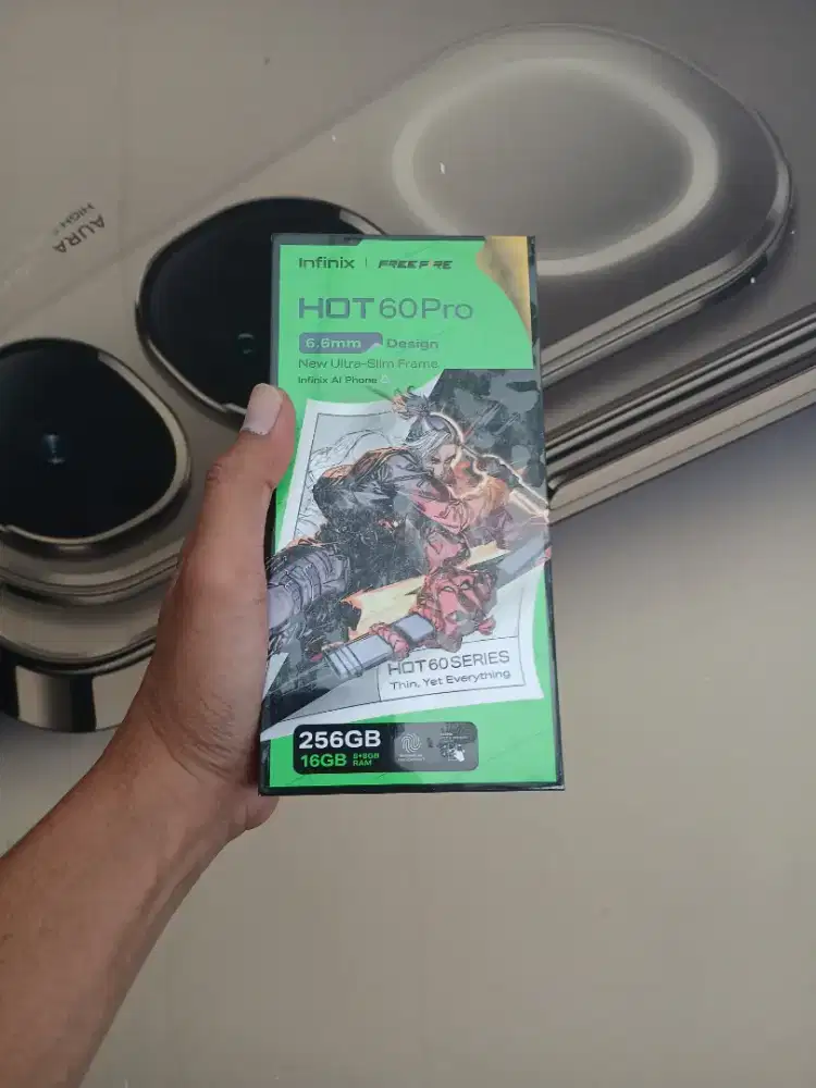 Fast respon WA Infinix Hot 60 Pro 8+8/256 Garansi resmi 1thn
