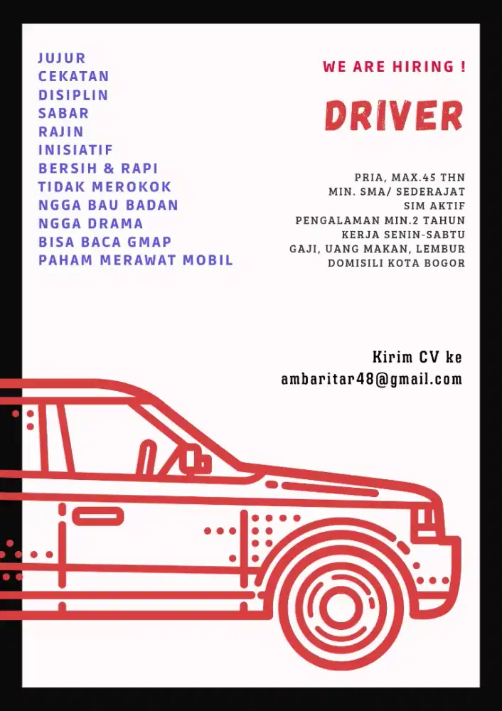 DRIVER BOGOR (PP)