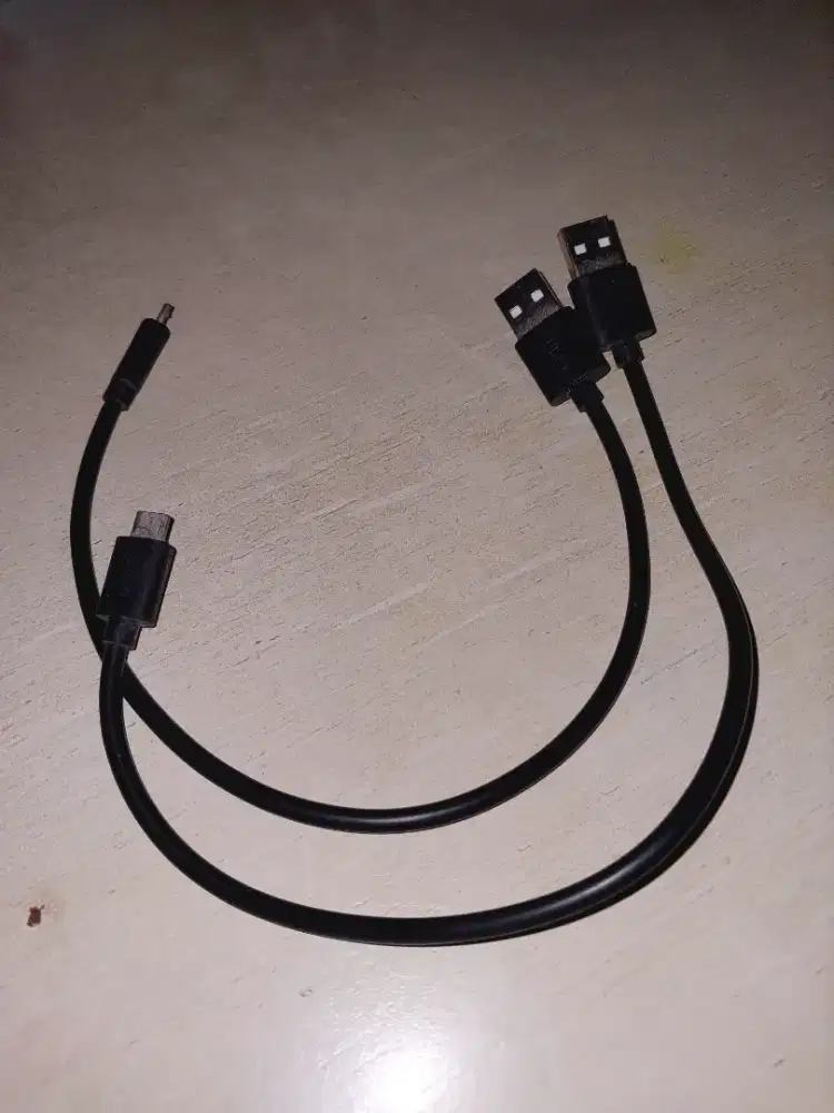 Kabel charger aukey original panjang 30cm kabel data