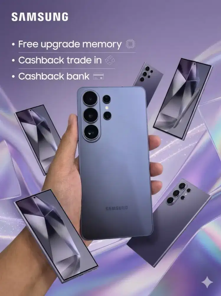 Beli s26 256GB free upgrade memory ke 512gb, cicilan bisa 0% pake cc