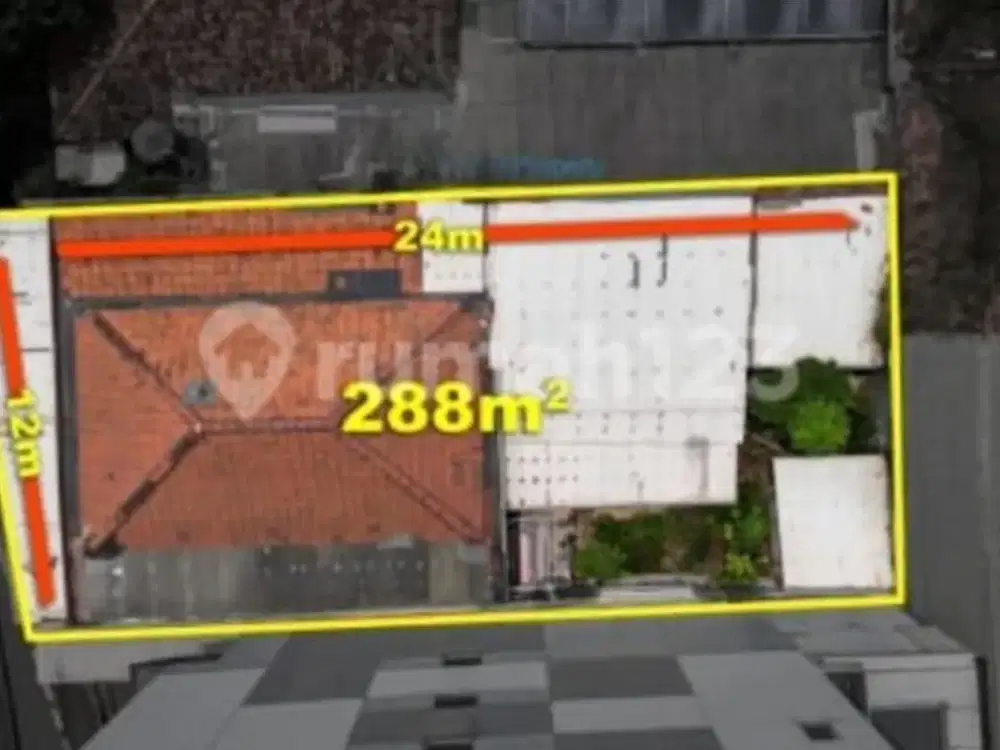 DIJUAL CEPAT BUTUH UANG RUMAH COCOK UNTUK USAHA LOKASI STRATEGIS @KEBON KACANG, TANAH ABANG