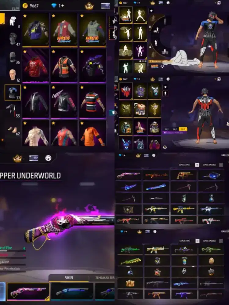 JUAL BELI AKUN FF AMANAH TERPERCAYA MINAT PM MIMIN