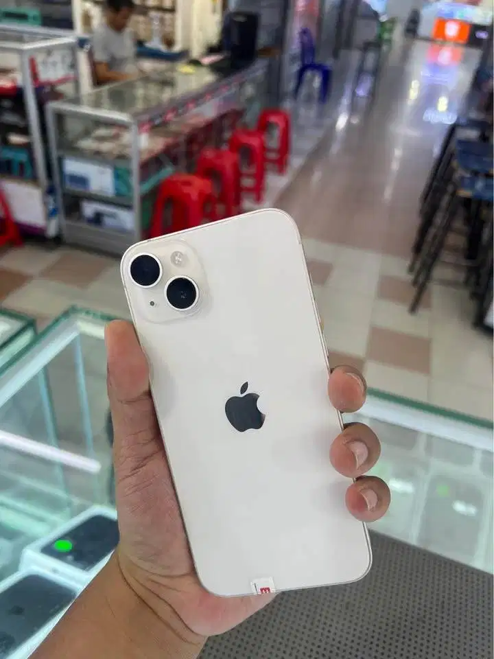 Iphone 14 Plus 128 IBOX (White) Mulus Istimewa