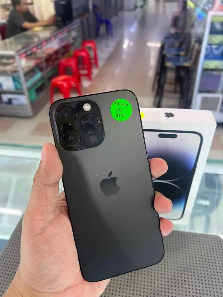Iphone 14 Promax 512 GB IBOX (Black) Fullset Jossjiss