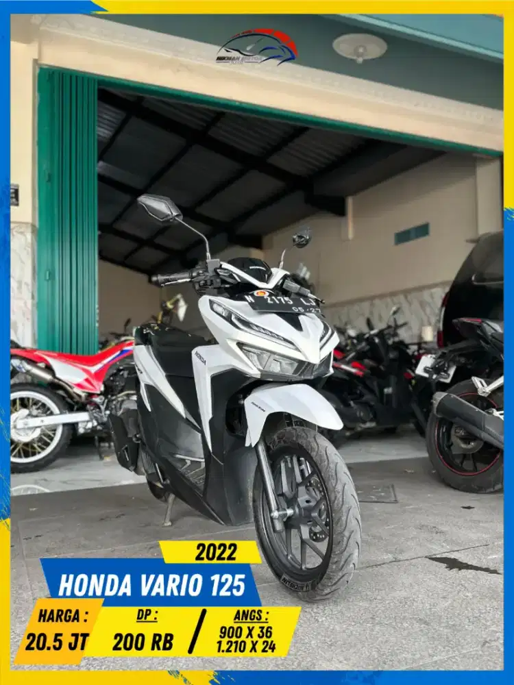 HONDA VARIO 125 2022 SIAP ANGKUT BOSSKU HIKMAH MOTOR KEPUH MALANG