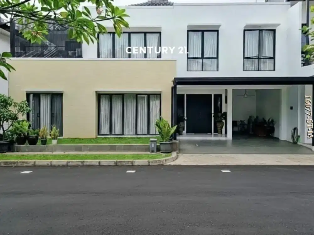 Dijual Rumah Mewah Dalam Cluster One Gate Dilengkapi Kolam Renang