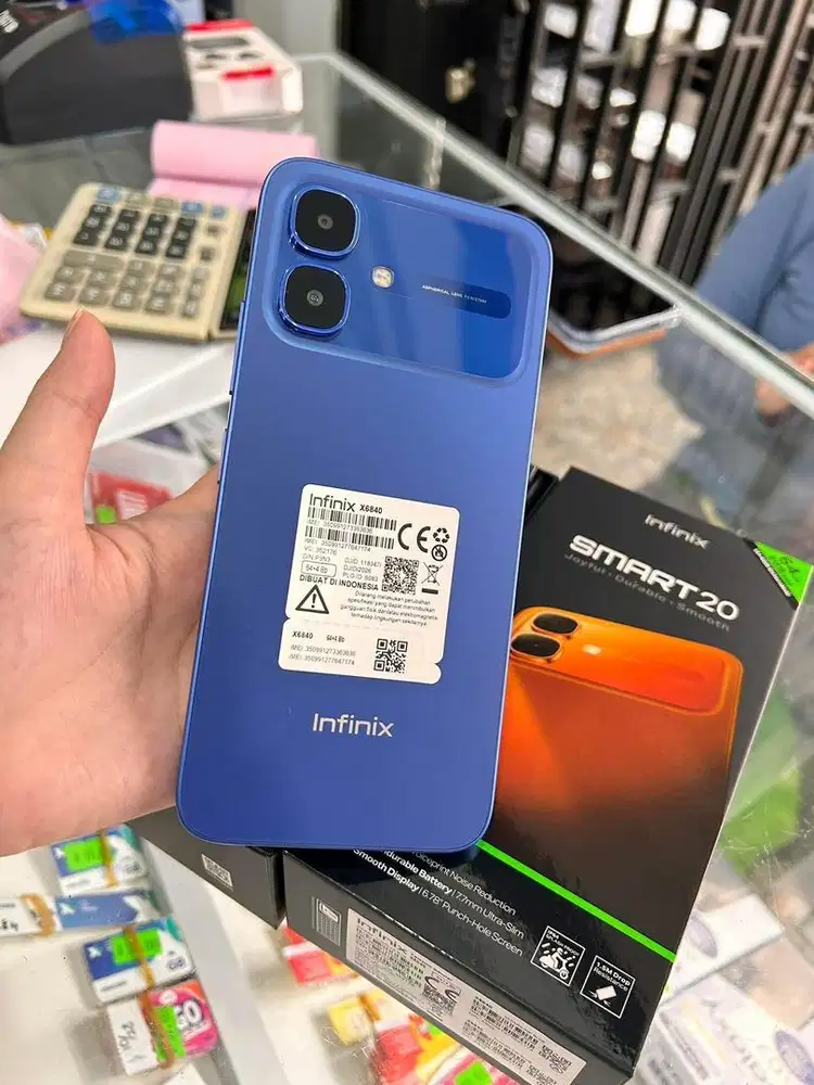 DIJUAL INFINIX SMART 20 4/128Mulus Fullset