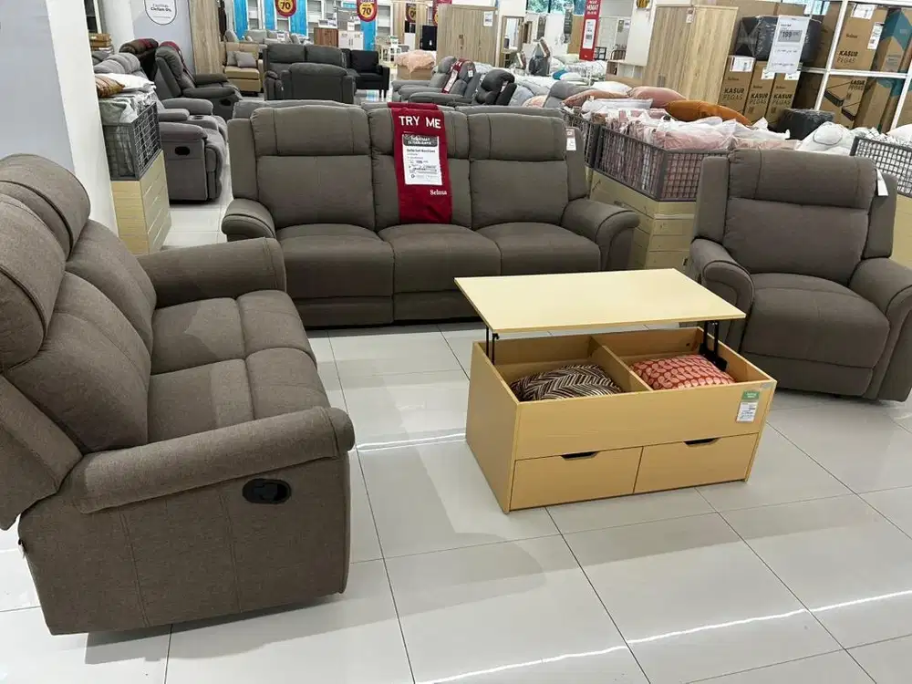 PROMO sofa SET RECLINER