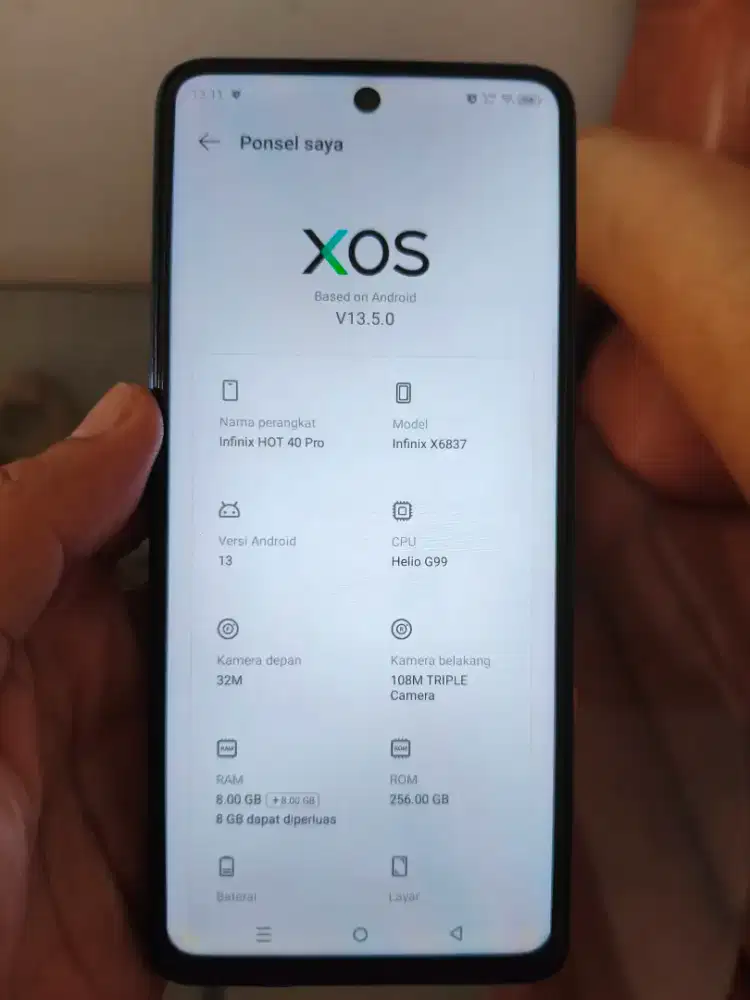 HP INFINIX HOT 40 PRO