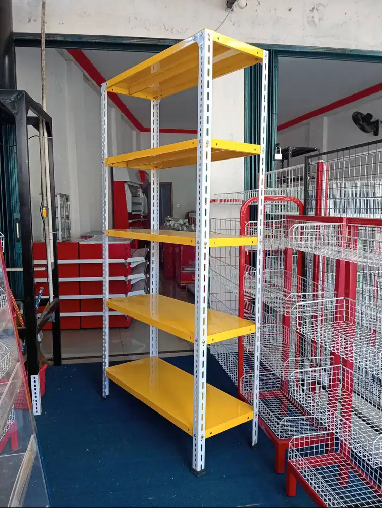 Rak besi rak serbaguna rak gudang murah