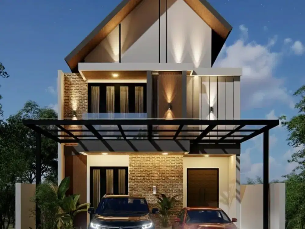 Rumah baru kolam renang pribadi di jalan palagan km 7 dekat hotel hyyyat