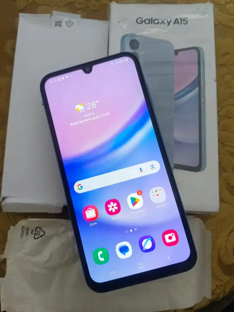 SAMSUNG GALAXY A15 256GB FULLSET MULUS