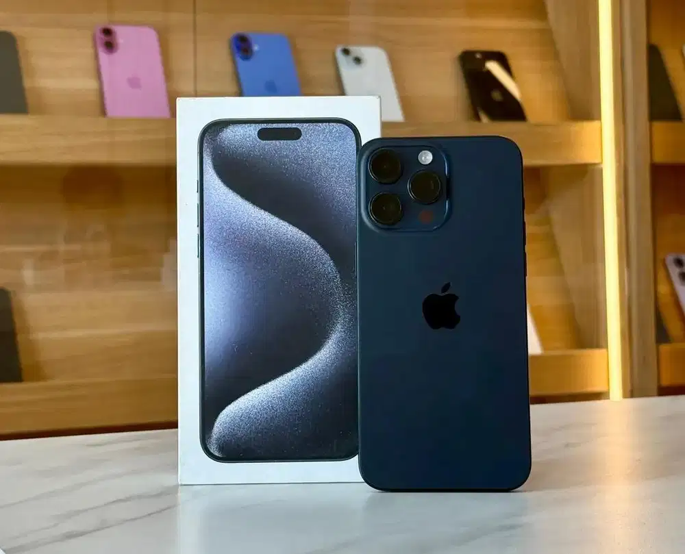 IPHONE 15 PROMAX 256GB BLUE EX INTER ALL OPERATOR