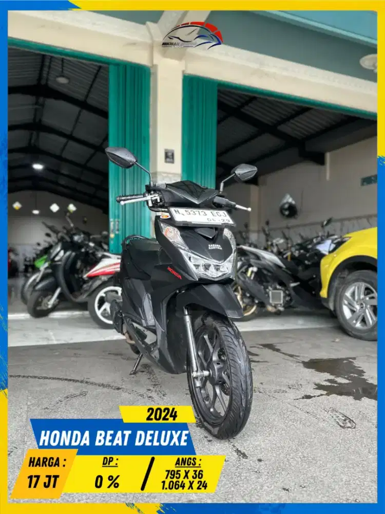 HONDA BEAT DELUXE 2024 GERCEP MASZEHH HIKMAH MOTOR KEPUH MALANG