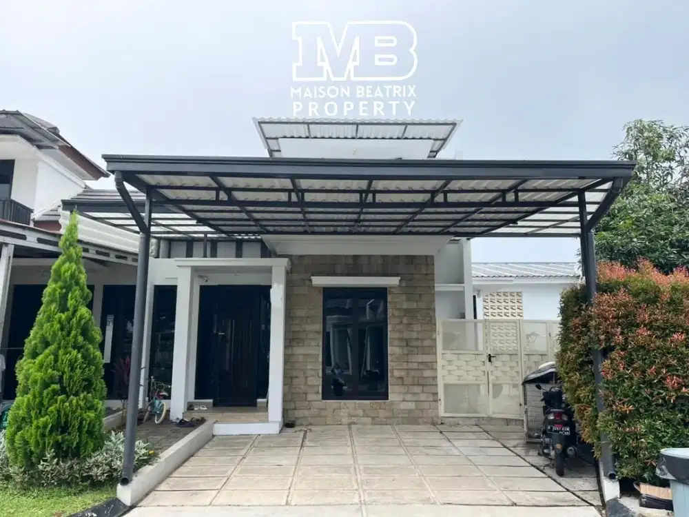 RUMAH HOOK NGANTONG LOKASI STRATEGIS DI BOTANICA VALLEY SERPONG - RAWA KALONG - BOGOR