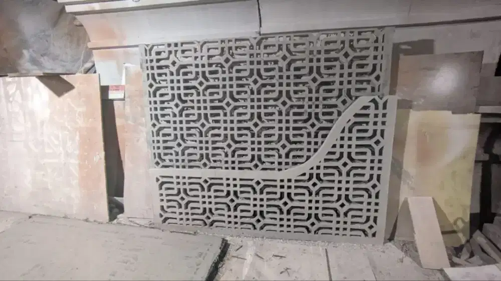 Krawangan GRC Estetik untuk Rumah & Cafe di Dadap & Teluk Naga