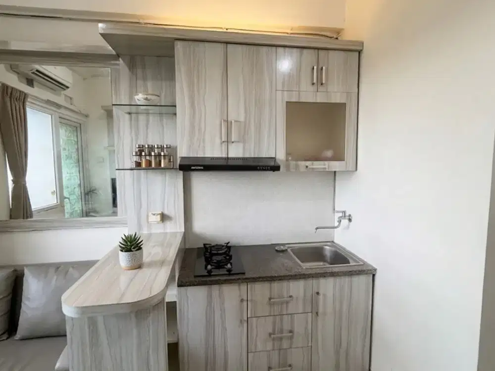 UNIT GREEN PRAMUKA ORCHID DI ATAS MALL 2KT FF NYAMAN DAN SIAP HUNI VIEW KOTA HARGA BERSIH TANPA BIAYA TAMBAHAN