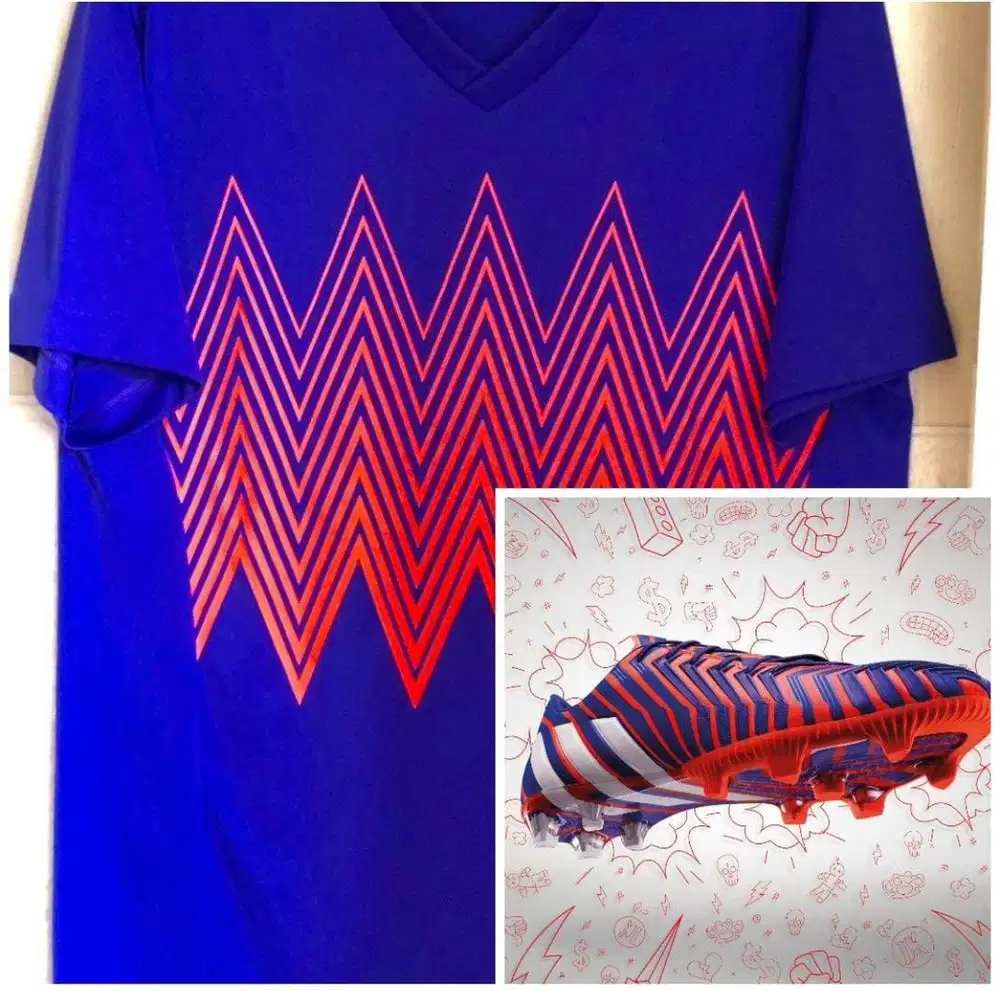 Kaos Adidas size M Original Predator There Will Be Haters