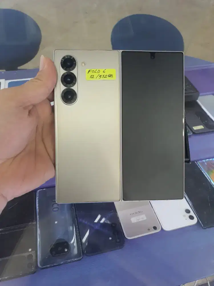 Samsung Z fold 6 512 grs resmi