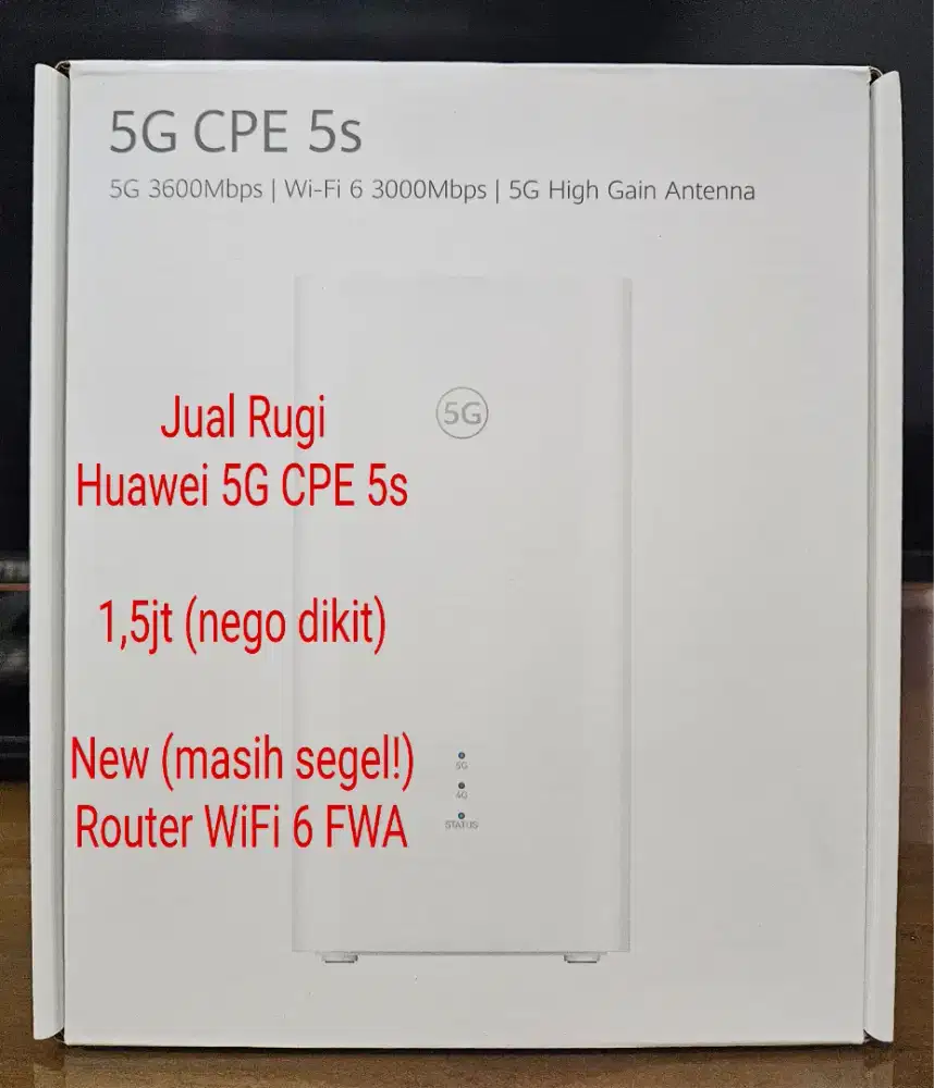 ROUTER HUAWEI 5G CPE 5s