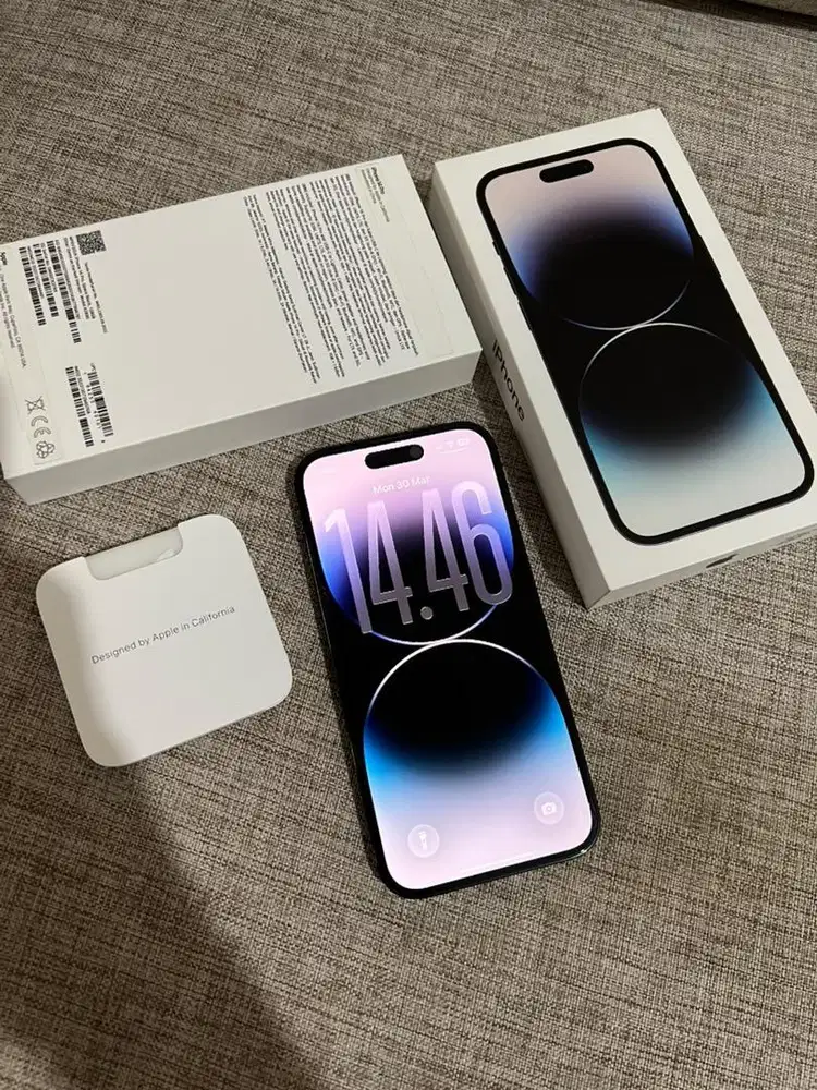 IPHONE 14 PRO SPACE BLACK 128 GB DIGIMAP RESMI