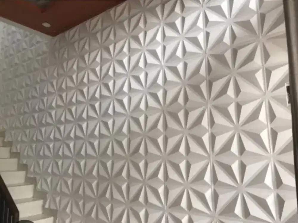 Krawangan GRC Motif Islami & Geometris Area Pasir Putih PIK